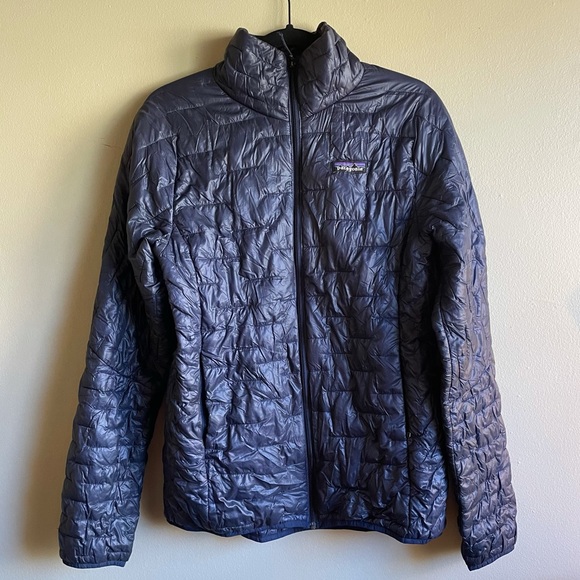 Patagonia Jackets & Blazers - Patagonia Women’s Micro Puff Navy Jacket